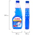Средство для мытья стекол и зеркал 500 мл LAIMA PROFESSIONAL, свежий озон, сменный блок, 606739 606739