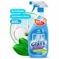 Средство для мытья стекол и зеркал 600 мл, GRASS CLEAN GLASS "Голубая лагуна", 125247 609892