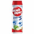 Чистящее средство 480 г, ПЕМОЛЮКС Сода-5/7, "Яблоко", порошок, 2414453 601896