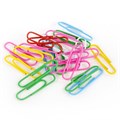 Скрепки BRAUBERG, 33 мм, цветные, 100 шт., в картонной коробке, 270444 270444