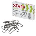 Скрепки STAFF "EVERYDAY", 22 мм, металлические, 100 шт., в картонной коробке, Россия, 220302 220302