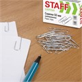 Скрепки большие 50 мм, STAFF "EVERYDAY", никелированные, 50 шт., в картонной коробке, 226759 226759