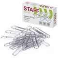 Скрепки большие 50 мм, STAFF, оцинкованные, 50 шт., в картонной коробке, РОССИЯ, 224800 224800