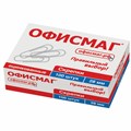 Скрепки ОФИСМАГ, 28 мм, оцинкованные, 100 шт., в картонной коробке, 227582 227582