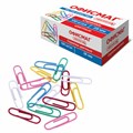 Скрепки ЭКСТРА ОФИСМАГ 28 мм цветные 100 штук, 271316 271316