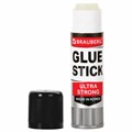 Клей-карандаш BRAUBERG ULTRA STRONG, УСИЛЕННАЯ ФОРМУЛА, 15 г, ЮЖНАЯ КОРЕЯ, 229545 229545