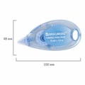 Корректирующая лента BRAUBERG PASTEL, 5 мм x 12 м, механизм перемотки, ВЫГОДНАЯ УПАКОВКА 3 штуки в блистере, 271252 271252