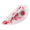 Корректирующая лента BRAUBERG RED POWER, 5 мм х 6 м, корпус прозрачный, механизм перемотки, европодвес, 220641 220641