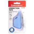 Корректирующая лента BRAUBERG ULTRA, 5 мм х 12 м, корпус бело-голубой, блистер, 229064 229064