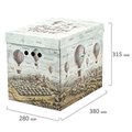 Короб для хранения из микрогофрокартона 380х280х315 мм, КОМПЛЕКТ 3 шт., 271823 271823