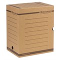 Короб архивный с клапаном А4 (260х325 мм), 200 мм, до 1800 листов, плотный, микрогофрокартон, BRAUBERG, 126510 126510