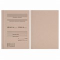 Крышки переплетные картонные А4 305х220 мм, КОМПЛЕКТ 100 шт. (обложка "Дело" - 50 шт., задник - 50 шт.), 112163 112163