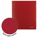 Папка на 2 кольцах BRAUBERG "Стандарт", 40 мм, красная, до 300 листов, 0,9 мм, 270480 270480