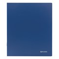 Папка на 4 кольцах BRAUBERG "Стандарт", 40 мм, синяя, до 300 листов, 0,9 мм, 221619 221619