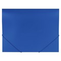 Папка на резинках BRAUBERG "Office", синяя, до 300 листов, 500 мкм, 227712 227712