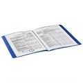 Папка 30 вкладышей BRAUBERG "Office", синяя, 0,5 мм, 222631 222631
