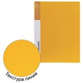 Папка 40 вкладышей BRAUBERG "Contract", желтая, вкладыши-антиблик, 0,7 мм, бизнес-класс, 221780 221780