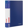 Папка 60 вкладышей BRAUBERG стандарт, синяя, 0,8 мм, 221605 221605