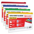 Папка-конверт на молнии МАЛОГО ФОРМАТА (255х130 мм), молния ассорти, 0,15 мм, BRAUBERG "Smart", 221858 221858