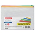 Папка-конверт СУПЕР КОМПЛЕКТ на молнии, 12 штук, А4 (335х238 мм), BRAUBERG, 271346 271346
