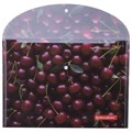 Папка-конверт с кнопкой BRAUBERG "CHERRY", А4, 160 мкм, до 100 листов, цветная печать, 228037 228037