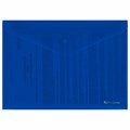 Папка-конверт с кнопкой BRAUBERG "SUPER", А4, матовая непрозрачная синяя, ПРОЧНАЯ 0,2 мм, 272875 272875