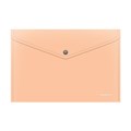 Папка-конверт с кнопкой ERICH KRAUSE "Matt Pastel Bloom", А4, до 120 л, непрозрачная, ассорти, 0,18 мм, 61141 272924