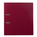 Папка-регистратор BRAUBERG с двухсторонним покрытием из ПВХ, 70 мм, бордовая, 222653 222653