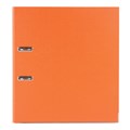 Папка-регистратор BRAUBERG с покрытием из ПВХ, 80 мм, с уголком, оранжевая (удвоенный срок службы), 227199 227199