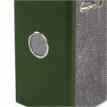Папка-регистратор BRAUBERG, усиленный корешок, мраморное покрытие, 80 мм, с уголком, зеленая, 228030 228030