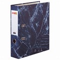 Папка-регистратор STAFF "Basic" БЮДЖЕТ с мраморным покрытием, 70 мм, без уголка, синяя, 229618 229618