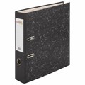 Папка-регистратор STAFF "Basic" БЮДЖЕТ с мраморным покрытием, 70 мм, без уголка, черный корешок, 227185 227185