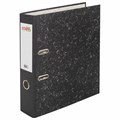 Папка-регистратор STAFF "EVERYDAY" с мраморным покрытием, 70 мм, без уголка, черный корешок, 224616 224616