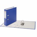 Папка-регистратор STAFF "Manager" с покрытием из ПВХ, 70 мм, без уголка, синяя, 225207 225207