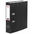Папка-регистратор ОФИСМАГ с арочным механизмом, покрытие из ПВХ, 75 мм, черная, 225748 225748