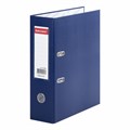 Папка-регистратор ШИРОКИЙ КОРЕШОК 90 мм с покрытием из ПВХ, синяя, BRAUBERG, 271836 271836