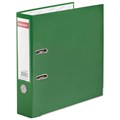 Папка-регистратор, покрытие пластик, 75 мм, ПРОЧНАЯ, с уголком, BRAUBERG, зеленая, 226597 226597