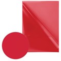 Папка-уголок BRAUBERG, красная 0,10 мм, 223967 223967