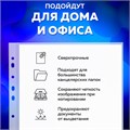 Папки-файлы перфорированные А4 BRAUBERG "EXTRA 900", КОМПЛЕКТ 50 шт., гладкие, ПЛОТНЫЕ, 90 мкм, 229670 229670