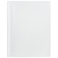 Папки-файлы перфорированные, А4, BRAUBERG "STANDARD", комплект 100 шт., матовые, 30 мкм, 221991 221991