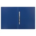 Папка с металлическим скоросшивателем STAFF, синяя, до 100 листов, 0,5 мм, 229224 229224