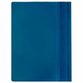 Скоросшиватель пластиковый МАЛОГО ФОРМАТА (160х228 мм), А5, BRAUBERG, 130/180 мкм, синий, 224801 224801