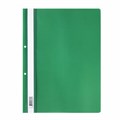 Скоросшиватель пластиковый с перфорацией STAFF, А4, 100/120 мкм, зеленый, 271717 271717