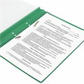 Скоросшиватель пластиковый с перфорацией STAFF, А4, 100/120 мкм, зеленый, 271717 271717