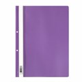 Скоросшиватель пластиковый с перфорацией STAFF, А4, 100/120 мкм, фиолетовый, 271720 271720