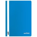 Скоросшиватель пластиковый ЮНЛАНДИЯ, А4, 130/180 мкм, голубой, 228678 228678