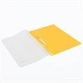 Скоросшиватель пластиковый ЮНЛАНДИЯ, А4, 130/180 мкм, желтый 228677 228677