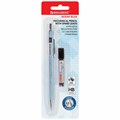 Карандаш механический 0,5 мм + грифели HB 12 штук на блистере, BRAUBERG "OCEAN BLUE", 181970 181970