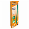Карандаш чернографитный BIC, 1 шт., "Evolution", HB, с ластиком, корпус зеленый, 8803323 180094