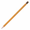 Карандаш чернографитный KOH-I-NOOR 1500, 1 шт., 4B, корпус желтый, заточенный, 150004B01170RU 180478